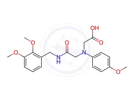 Chemical structure of [{2-[(2,3-Dimethoxybenzyl)amino]-2-oxoethyl}-(4-methoxyphenyl)amino]acetic acid