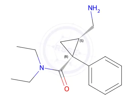 Chemical structure of Milnacipran