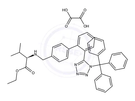 Chemical structure of Valsartan Impurity 122