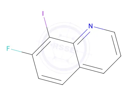 Chemical structure of 7-Fluoro-8-iodoquinoline