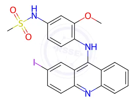 Chemical structure of Amsacrine Hydrochloride Impurity 56