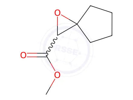 Chemical structure of 1-Oxaspiro[2.4]heptane-2-carboxylic acid, methyl ester