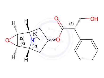 Chemical structure of Oxitropium Impurity 1 (Oxitropium EP Impurity A)