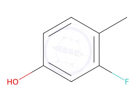 Chemical structure of 3-Fluoro-4-methylphenol