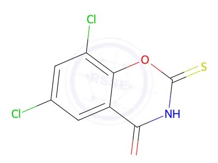 Chemical structure of 6,8-Dichloro-2-thio-2H-1,3-benzoxazine-2,4(3H)-dione