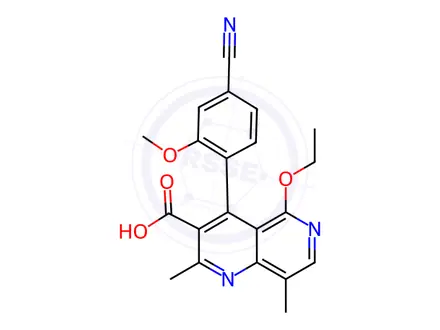 Chemical structure of Finerenone Impurity 392