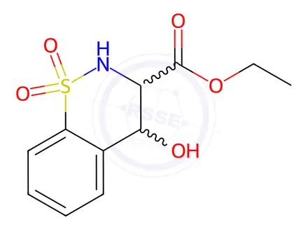 Chemical structure of ethyl C4-hydroxyphenylalaninate 1,1-dioxide
