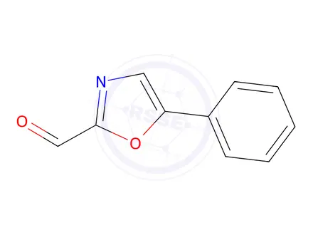 Chemical structure of 5-Phenyloxazole-2-carboxaldehyde
