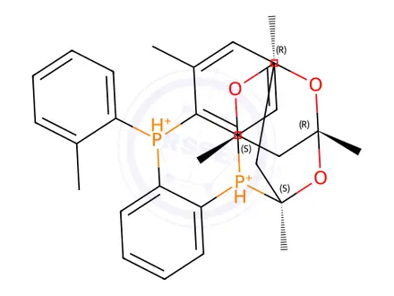 Chemical structure of (PAd-DalPhos)NiCl(otol)