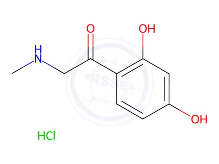 Chemical structure of Adrenaline Impurity 7 HCl