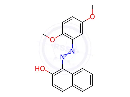 Chemical structure of Citrus Red 2