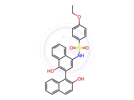 Chemical structure of TTI 101 Impurity 9
