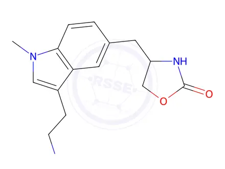 Chemical structure of Zolmitriptan Impurity 40