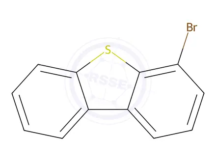 Chemical structure of 4-Bromodibenzothiophene