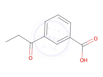 Chemical structure of 3-Propionylbenzoic acid