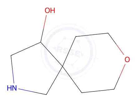 Chemical structure of 8-Oxa-2-azaspiro[4.5]Decan-4-ol