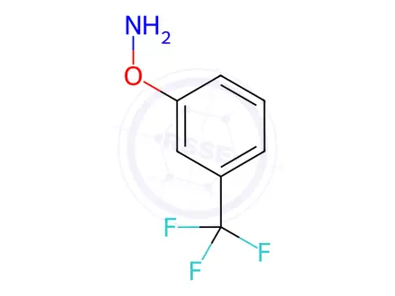 Chemical structure of O-[3-(trifluoromethyl)phenyl]hydroxylamine
