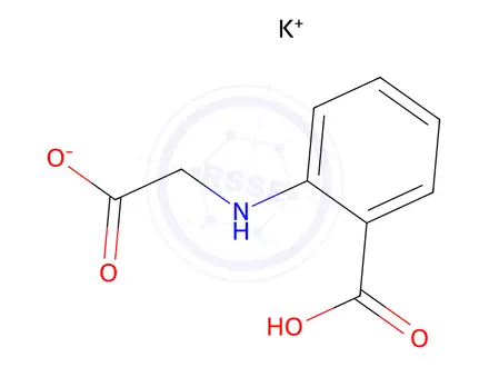 Chemical structure of N-(2-Carboxyphenyl)glycine Monopotassium Salt