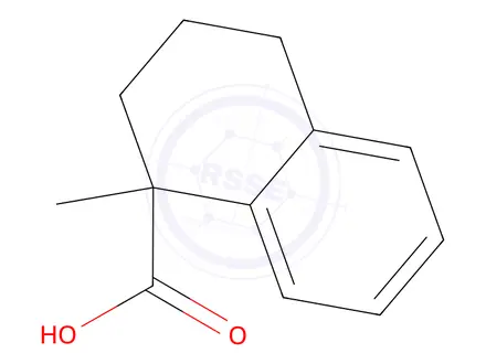 Chemical structure of 1-methyl-1,2,3,4-tetrahydronaphthalene-1-carboxylic Acid