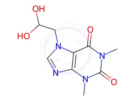 Chemical structure of Doxofylline Impurity 105