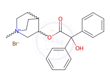 Chemical structure of Clidinium Bromide
