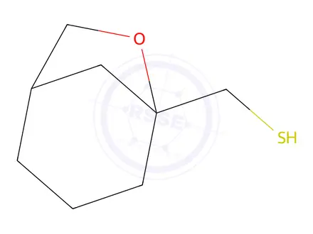Chemical structure of 6-oxabicyclo[3.2.1]octan-5-ylmethanethiol