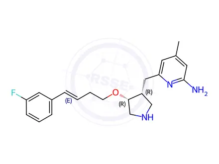 Chemical structure of SCH 32615 Impurity 116