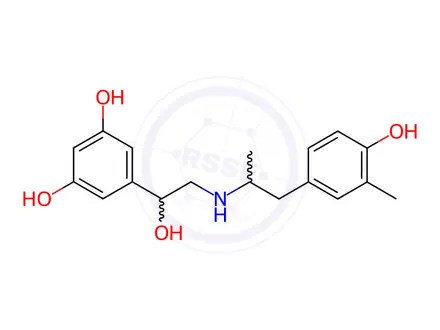 Chemical structure of Salmefamol Impurity 110