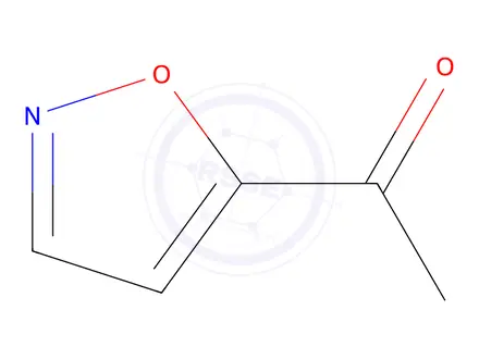 Chemical structure of 1-(Isoxazol-5-yl)ethan-1-one