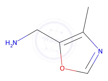 Chemical structure of (4-methyl-1,3-oxazol-5-yl)methanamine
