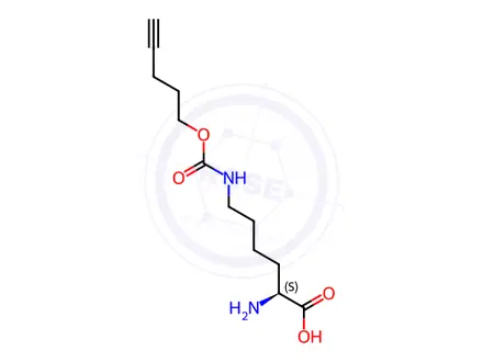 Chemical structure of N-PENTYN1YLOXYCARBONYL]-L-LYSINE