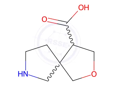 Chemical structure of 2-Oxa-7-azaspiro[4.4]Nonane-4-carboxylic acid