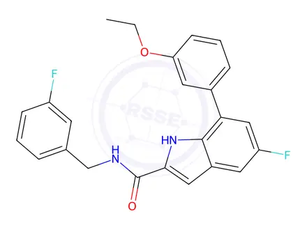 Chemical structure of KX1-141