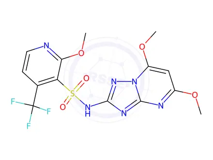 Chemical structure of Pyroxsulam