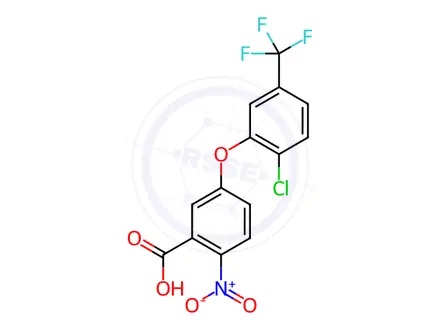 Chemical structure of Acifluorfen Impurity 10