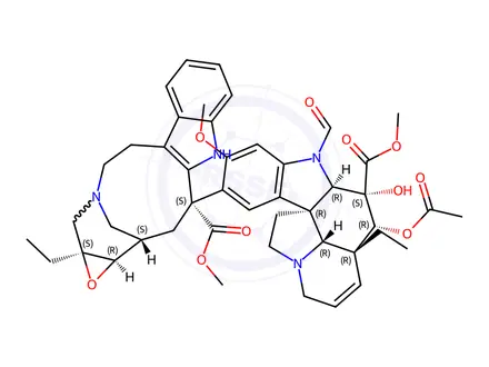 Chemical structure of N-Formyl Leurosine(>85%)