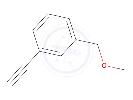 Chemical structure of 1-ethynyl-3-(methoxymethyl)benzene