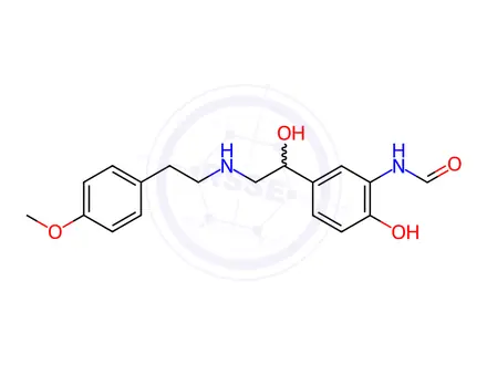 Chemical structure of Formoterol EP Impurity B