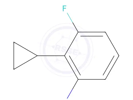 Chemical structure of 2-Cyclopropyl-3-fluoroaniline