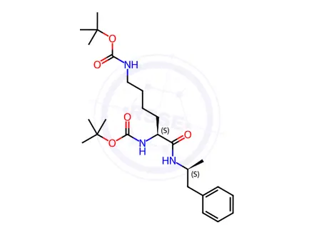 Chemical structure of Lisdexamfetamine Dimesylate Impurity 16