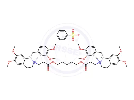 Chemical structure of Cisatracurium Besilate EP Impurity T
