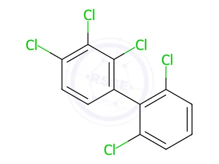Chemical structure of PCB No. 89