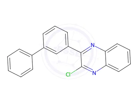 Chemical structure of 2-([1,1'-Biphenyl]-3-yl)-3-chloroquinoxaline