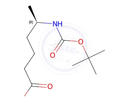 Chemical structure of (R)-5-((tert-Butoxycarbonyl)amino)hexanoic acid