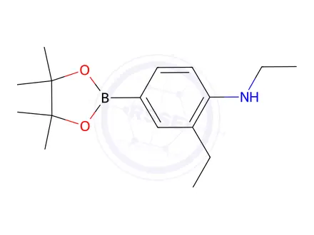 Chemical structure of 1,2-Hydrazinedicarbothioic acid, O1,O2-bis(3,3,4,4,5,5,6,6,7,7,8,8,8-tridecafluorooctyl) ester