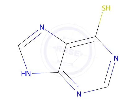 Chemical structure of Azathioprine Impurity 2(Azathioprine EP Impurity B)