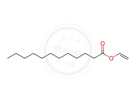 Chemical structure of Vinyl Laurate