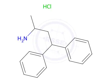 Chemical structure of N-Debutyl Terodiline HCl