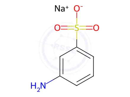 Chemical structure of Metanilic Acid Sodium Salt