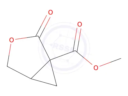 Chemical structure of Methyl 2-oxo-3-oxabicyclo[3.1.0]hexane-1-carboxylate